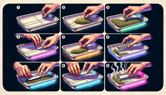 LED Plastic Rolling Tray User Guide