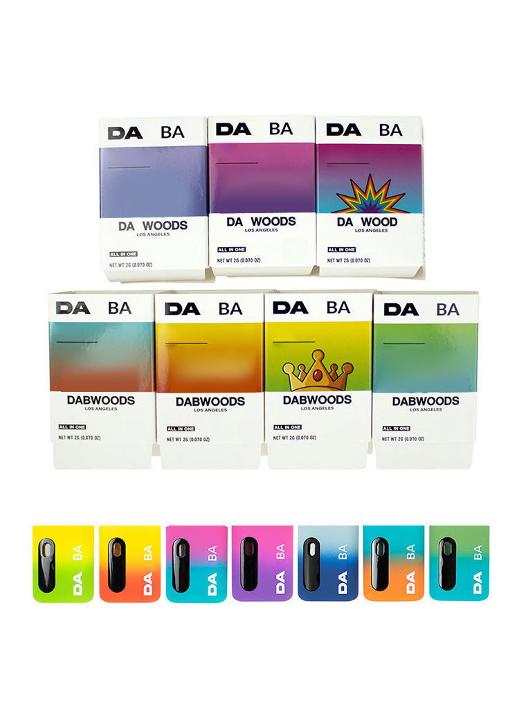 1ML Dabbar Disposable Vape Rechargable Vaporizer 2ML Packaging Storage Set 10 Flavors